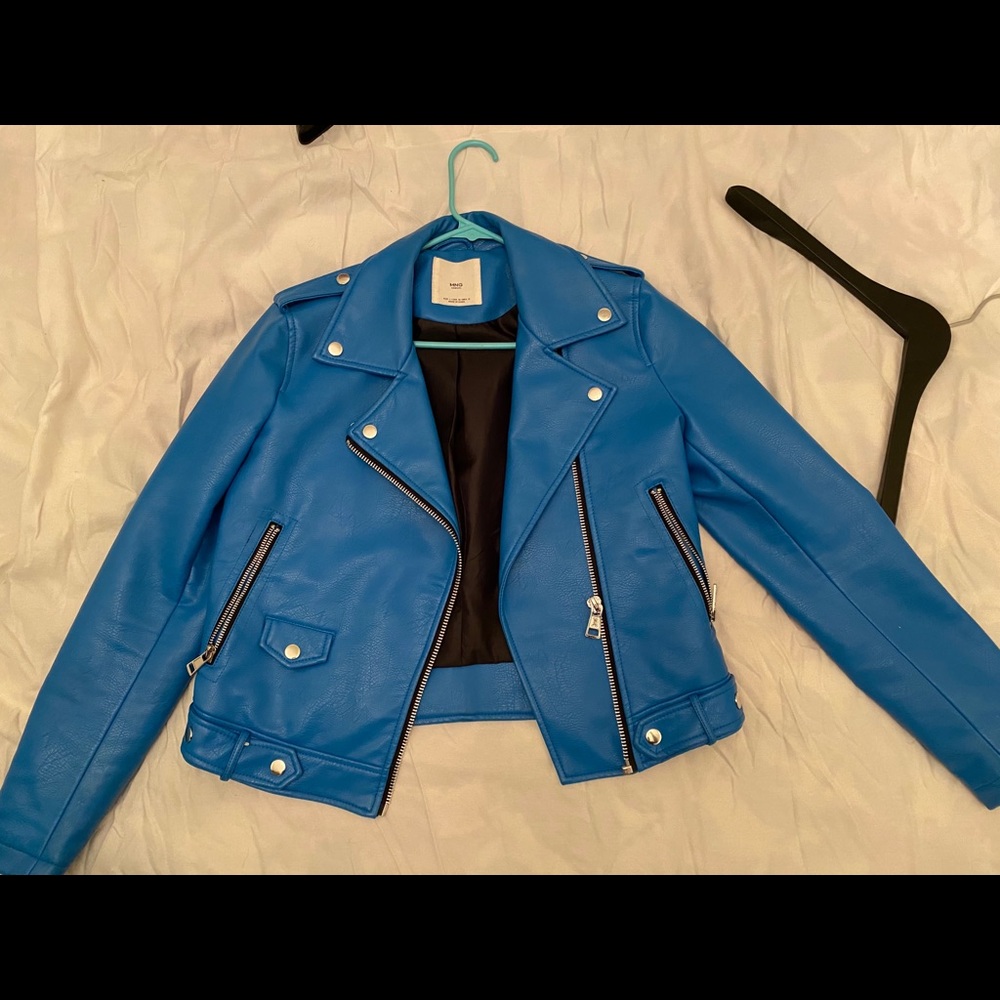 Vegan Leather Moto Jacket